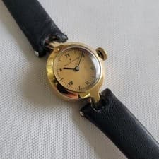 Rolex Oyster Solid 18k Gold Ladies Manual Wind 1930s Cocktail Watch RA639