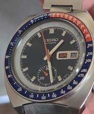 Aug. 1973 Seiko Chronograph: Perfect condition