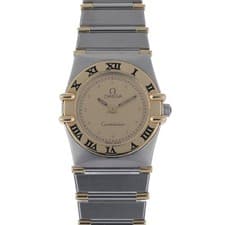 OMEGA Constellation 18k Gold & Steel Quartz 23mm Ladies Watch