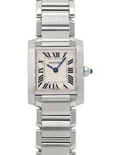 Cartier Tank Francaise SM W51008Q3 Quartz 20mm White Women's Watch