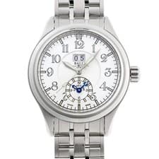 BALL WATCH Trainmaster Dual Time GM1056D-SJ-WH TO269211
