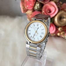 Tissot SeaStar Quartz Dress Watch Mens 31mm Wrist 16cm Vintage wrist 16cm