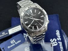 FULL SET Grand Seiko SBGN027 Stainless Steel 39mm 9F86 Quartz Caliber 24hr GMT