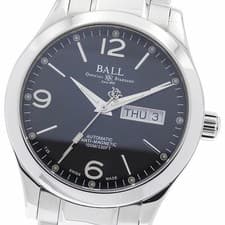 Ball Watch Nm9126C-S14J-Bk Engineer 3 Ohio Day Date Automatic Winding Men'S