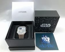 【Boxed Paper】CITIZEN x STAR WARS Limited Edition R2-D2 JG2121-54A Watch JAPAN