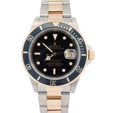 Rolex Submariner 40mm Black Dial Watch Ref# 16613
