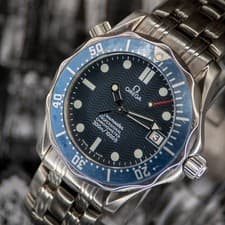 Omega Seamaster 36mm Blue Wave Dial 2551.80 Watch Only Automatic Running Well