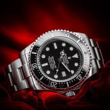 Rolex Sea-Dweller Deepsea 126660 Stainless Steel Black Dial 44mm Complete Set
