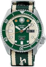 Seiko 5 Sports Green/Off-White Men's Watch - SRPJ49K1