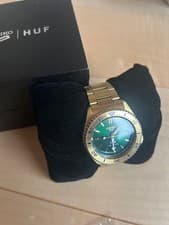 Seiko HUF Limited Edition Green Dial Automatic Unisex Watch Vintage Japan Rare