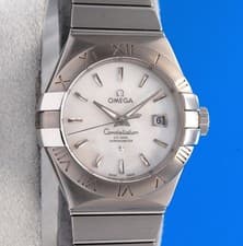 Ladies Omega Constellation Co-Axial Chronometer Watch MOP - 123.10.31.20.05.001