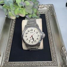 Seiko JR Tokai Shinkansen Crew Watch Unisex Automatic 38mm Used No Box