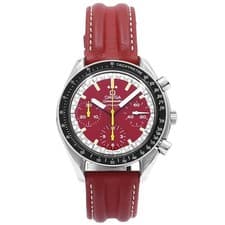 Omega Watch Speedmaster 39mm Schumacher Red Edition 3810.61.41 - Inventory 8589