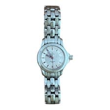 OMEGA Seamaster 120M Quartz Wristwatch Date Women Silver Dial