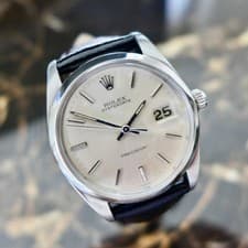 A STUNNING VINTAGE GENTS 1968 ROLEX OYSTER DATE WRISTWATCH IN STEEL 34m