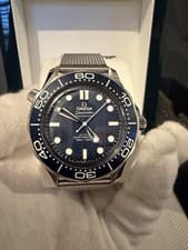 2026 OMEGA Seamaster Diver 300M 210.30.42.20.03.002 James Bond 60th Anniversary