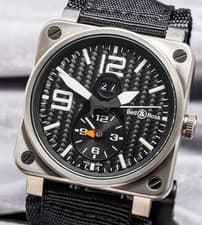 Bell & Ross BR 03-51 GMT Carbon Fiber Titanium 42 mm BR-03-51-GMT