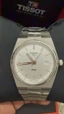 TISSOT PRX 40mm Silver/Rose gold Tone Dial Men's Quartz Watch T137.410.11.031.00