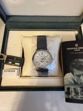 Frederique Constant FC270EG3P6 Classic Watch/Moonphase Calendar Leather w/case