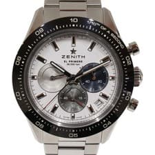 ZENITH 03.3100.3600 Automatic 41mm Box Papers White Chronograph Men's Watch