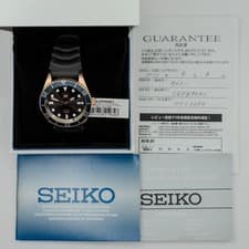 Seiko 5 Sports SRPB96K1 Rose Gold Brown Dial Automatic Full Set japan