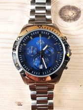 BMW Collection Sports Chronograph Date Blue Dial Watch - 43mm