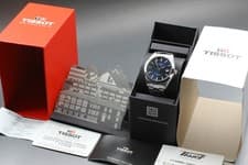 Near MINT Full Set Tissot Gentleman Powermatic 80 T127407A Blue Auto Men's Watch