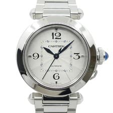 CARTIER Cartier Pasha de Cartier Watch WSPA0013 SS Silver Dial Automatic Unisex