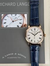 A. Lange & Sohne Richard Lange 40.5 White Roman Preowned 2013 232.032