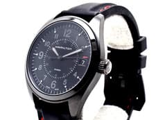 Hamilton Khaki Field H684010 Quartz Men's Watch Black Dial Date w/Box Paper