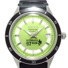 Seiko Presage SARY225 Limited Edition 970 Light Green Silver Men’s Watch Used
