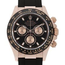 ROLEX Cosmograph Daytona 116515LN black x Pink Random Number second hand mens