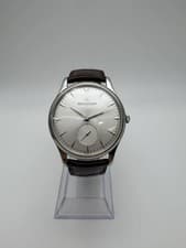 Jaeger LeCoultre Master Ultra Thin Grande Q1358420 Silver Dial Brown Alligator