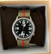 BERNY Sinn556A Quartz Watch Titanium 37mm 20mm Strap Military Style Pro