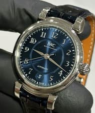 IWC Schaffhausen Da Vinci IW458312 Automatic Date Silver SS 36mm Luxury Watch