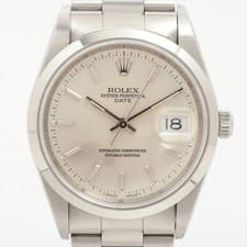 Rolex Oyster Perpetual Date 15200 SS SS AT Silver-Face