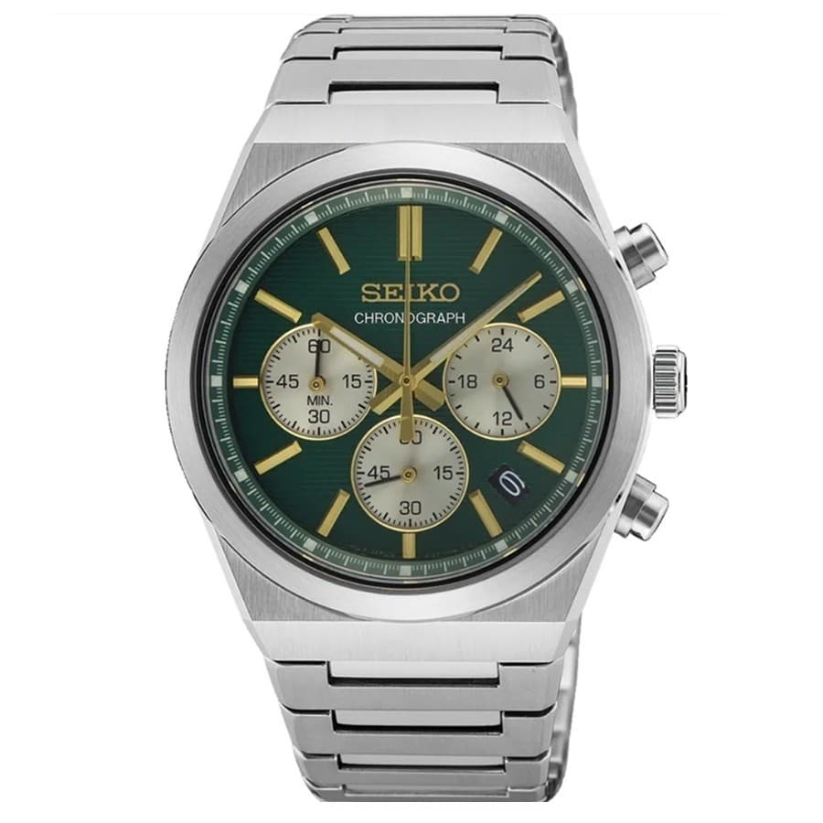 SEIKO Chronograph SSB461P1 Conceptual Men's Watch Quartz Steel Bracelet