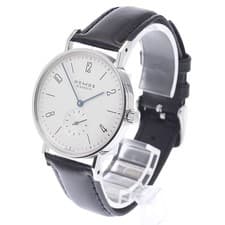 NOMOS Glashütte Tangente TN1A1W2 Small Seconds Manual Wind Silver Dial Men Watc