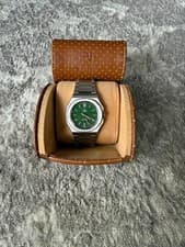 Yema Urban Traveller Green Honeycomb Dial - Box & Papers