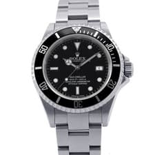 ROLEX Sea-Dweller 40mm Stainless Steel Black Dial 16600