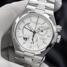 Vacheron Constantin Overseas Dual Time 47450 White Dial 2014 Complete Set B&P