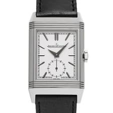 Jaeger-LeCoultre Reverso Tribute Small Second Q713842J Silver WATCH 723139