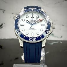 Omega Seamaster Diver 300M America’s Cup Barcelona 42mm Box & Papers