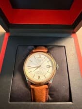 Tissot Ballade Powermatic 80 - White & Gold Two-Tone - Fluted Bezel