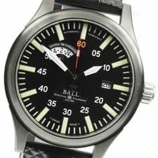 BALLWATCH Fireman Night Train Automatic Men Black Steel