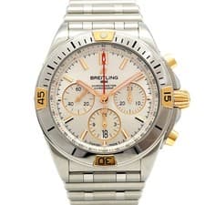 Breitling Chronomat IB0134 Silver Dial Men's Watch GZl1gg0t