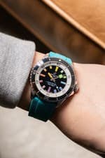 2024 Breitling Superocean Automatic 42 ”Rainbow” Ref - A17375 On Blue Rubber FS