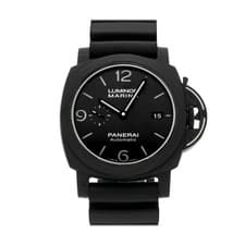 Panerai Luminor Marina Limited Edition Carbotech Auto 44mm Strap Watch PAM 1118