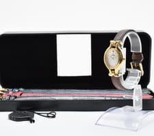 Vintage FENDI Chameleon 640L 5Change Belts Quartz Ladies Watch w/Box 24mm