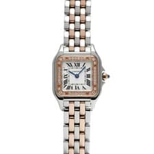 CARTIER Panthere de Cartier SM W3PN0006 Silver WATCH 723110